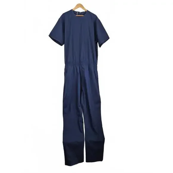 Silverts Adaptive Lot Of 2 Mens Stay Dressed Jumpsuit Short Sleeve Pockets Color